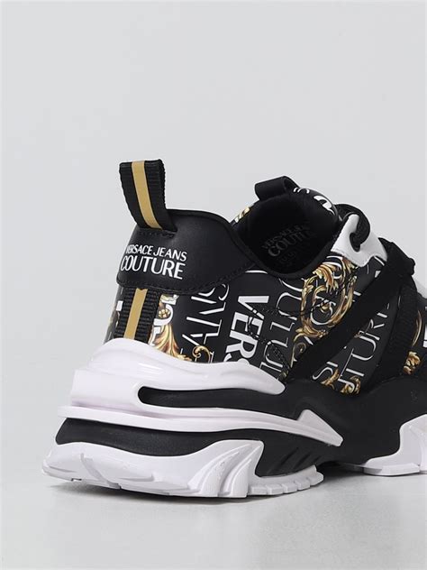 sneakers uomo versace couture|high top versace sneakers men.